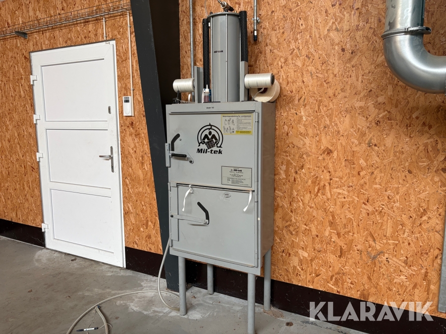 Pappresser Mil-tek CP 102HD pneumatisk