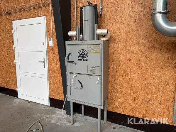 Pappresser Mil-tek CP 102HD pneumatisk