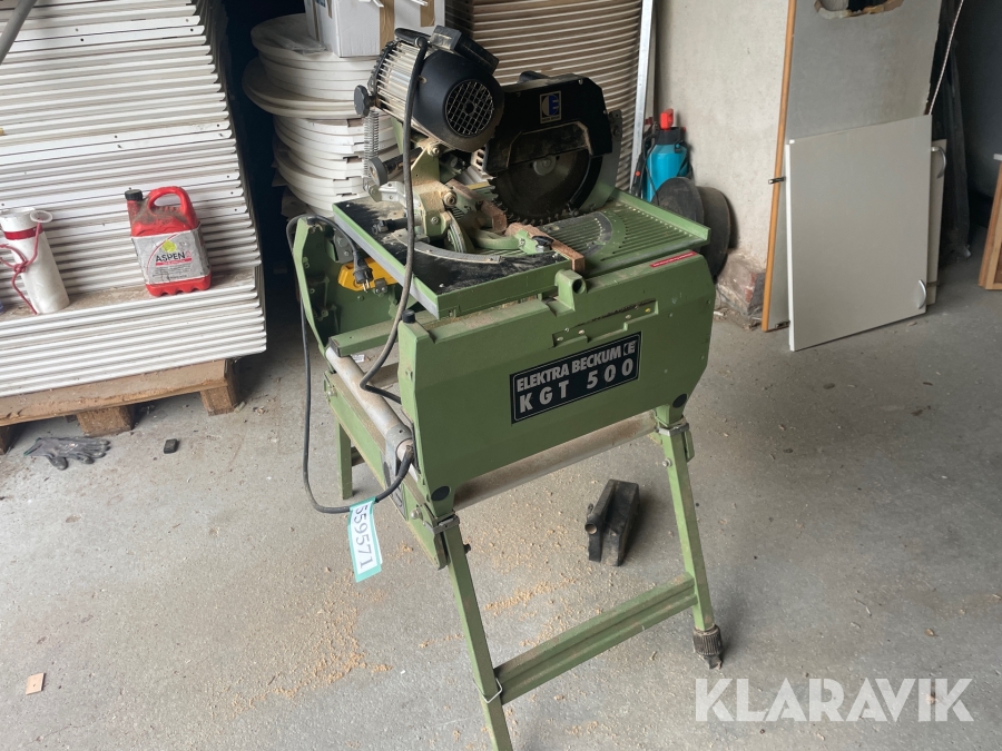 Bordrundsav Elektra beckum KGT 500
