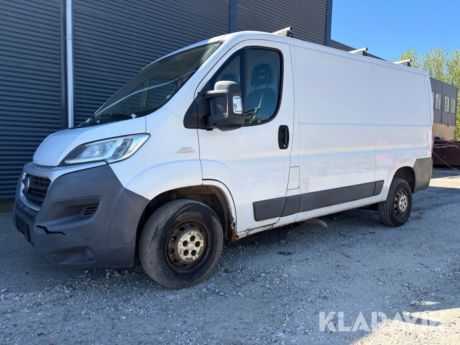 Varebil Fiat Ducato 2.3 MJT 130 Kassevogn