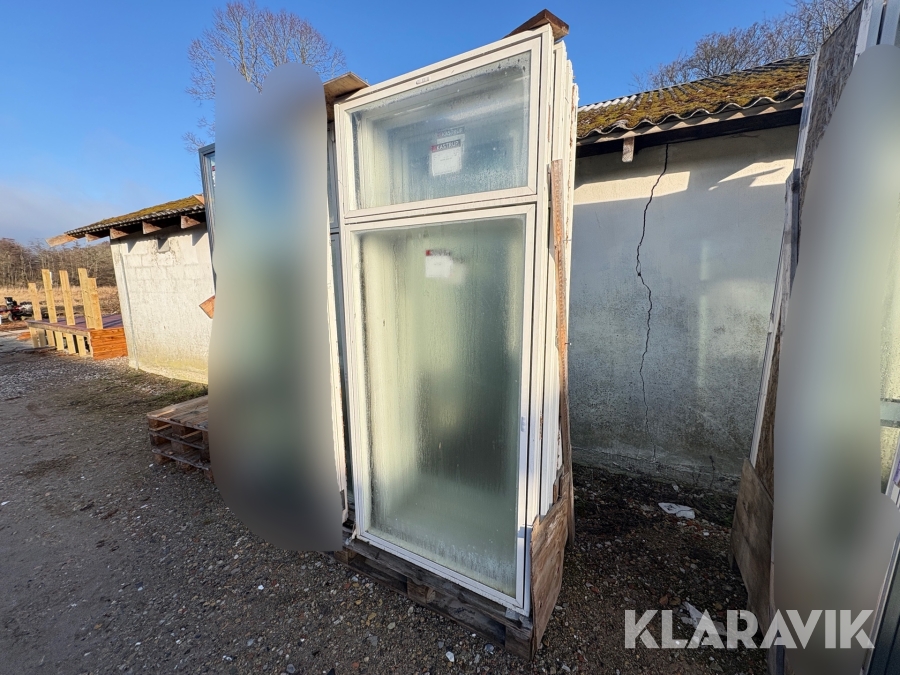 Glasparti Kastrup 220x96 cm 4 styk - 1 lags