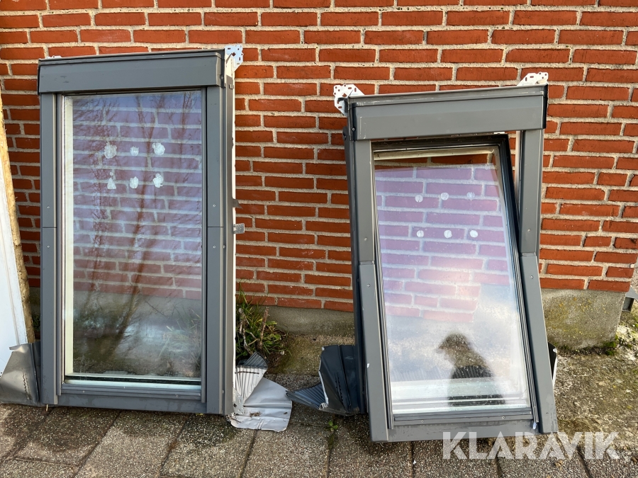 Vinduer 2 stk Velux
