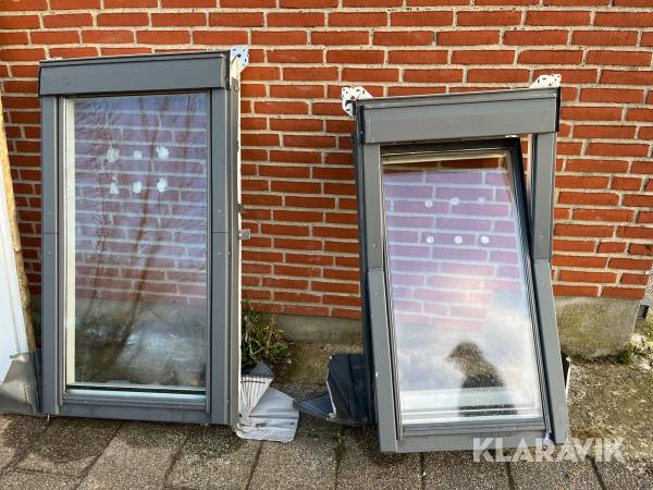Vinduer 2 stk Velux