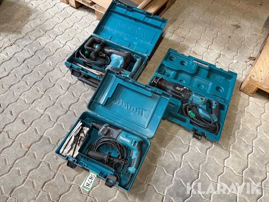 Håndværktøj Makita - 3 dele