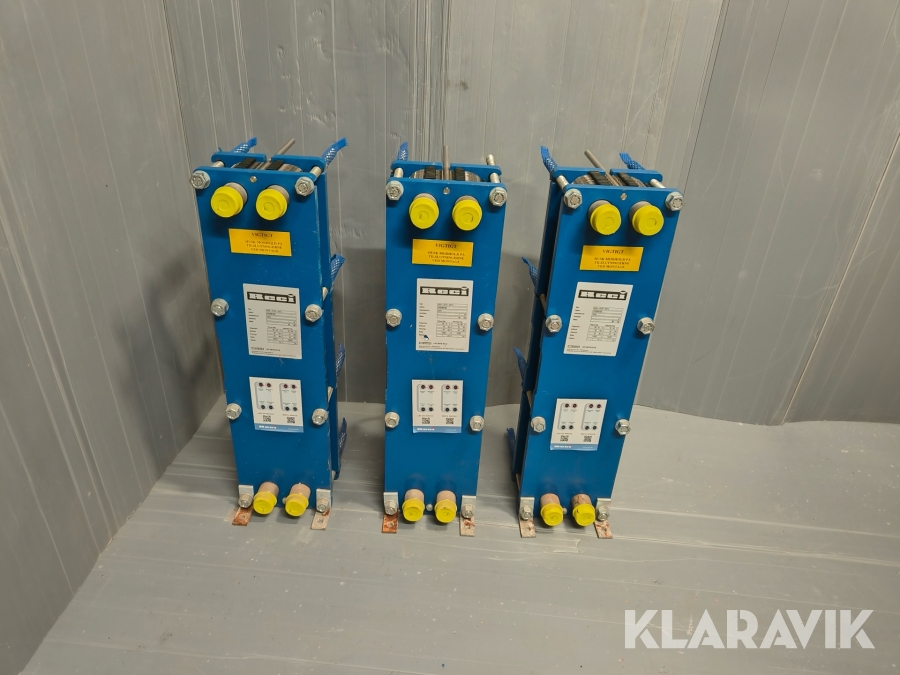 Varmevekslere RECI 3 stk