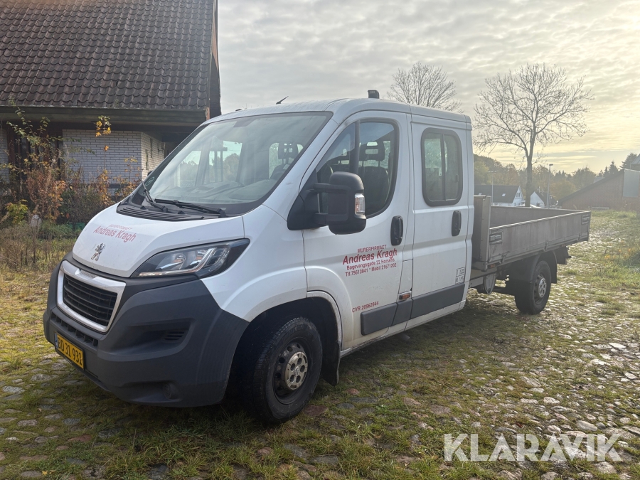 Mandskabsvogn Peugeot Boxer Dobbeltkabine 2,0 HDI