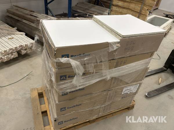 Rockfon hvid 40m2