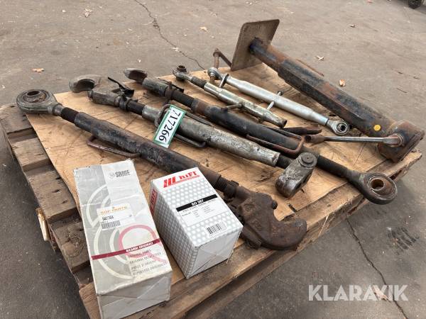 Topstænger, støtteben og filtre