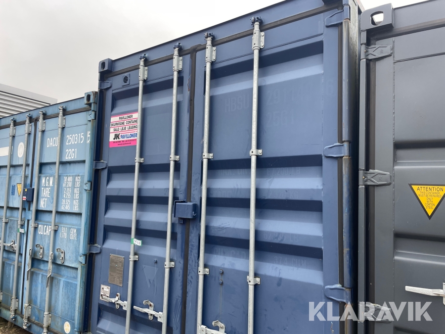 Container 20fods isoleret