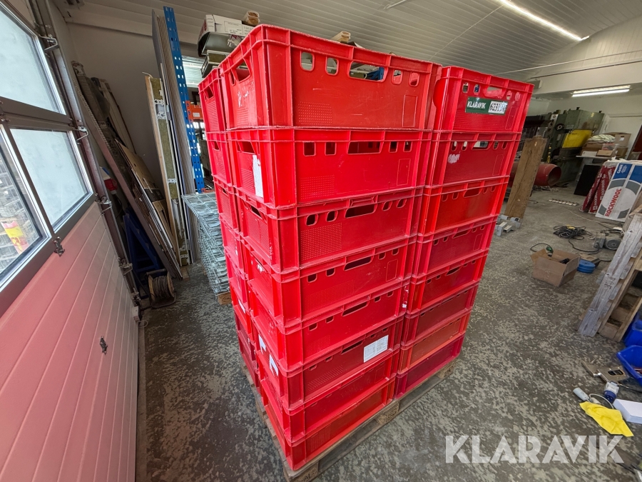 Plastkasser hel kasse til opbevaring