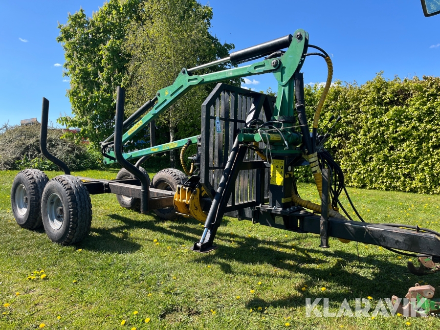 Skovvogn Kellfri Sv60 med kran