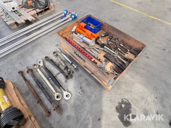 Topstænger / trækstænger bolte  parti