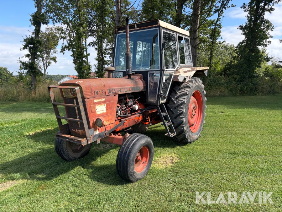 Veterantraktor David Brown 1412