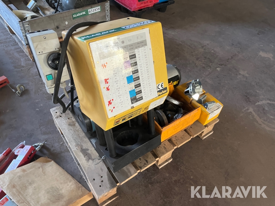 Hydraulisk slangepresser Parker
