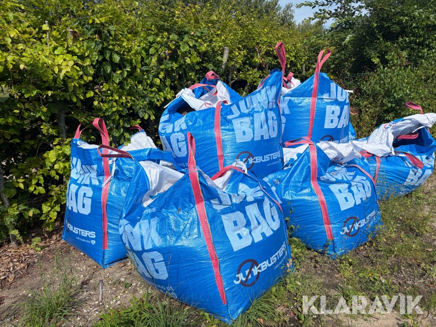 Parti bestående af 7 Big Bags med Leca letkli 