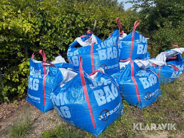 Parti bestående af 7 Big Bags med Leca letkli 