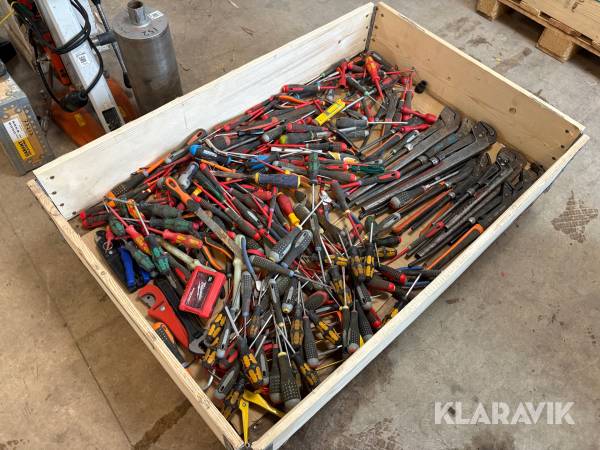 Assorteret værktøj - 1 palle
