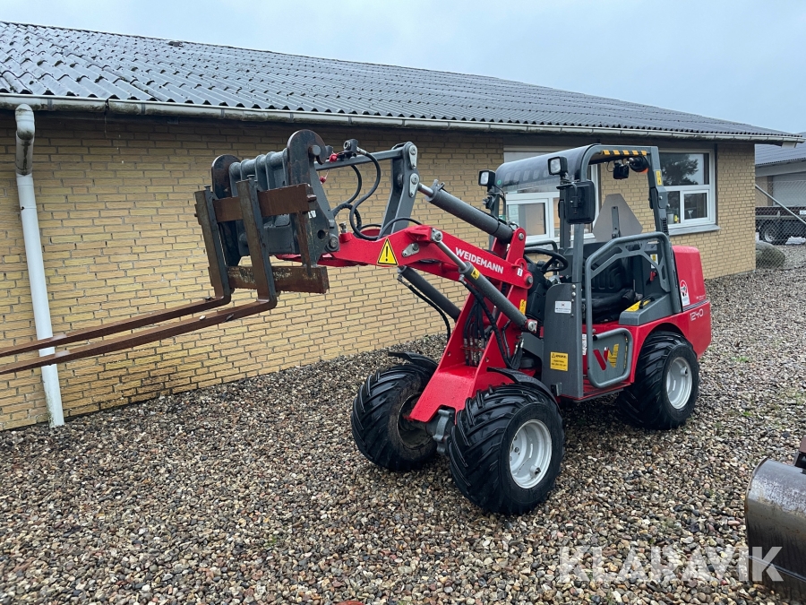 Minilæsser Weidemann 1240 lP, Vejen, Klaravik auktioner