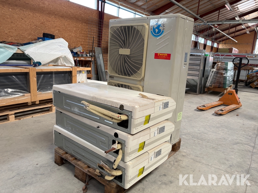 Luft til luft anlæg Mundoclima MVD-V140W/DRN1
