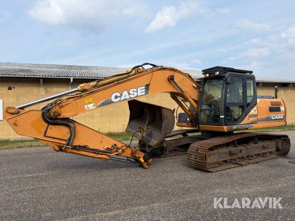Gravemaskine Case CX210B 21T - med skovl