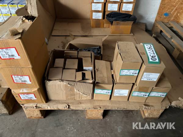 Assorterede befæstigelsesmateriale ca 1000 stk.