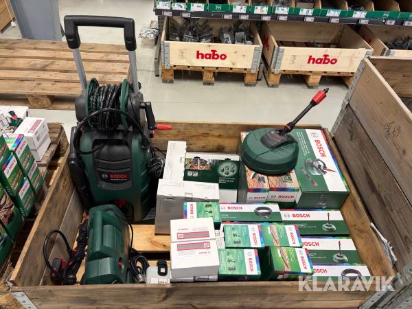 Højtryksrenser og tilbehør Bosch 30 enheder