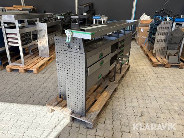 Reol til varebil System Edström - 2 enheder