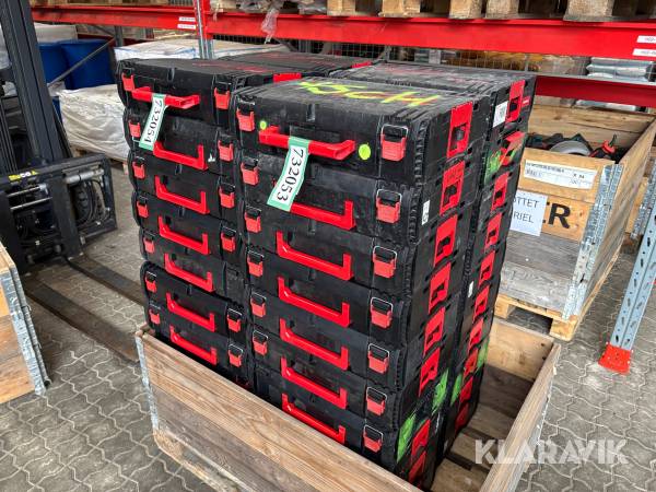 Værktøjskasser Milwaukee - 10 styk