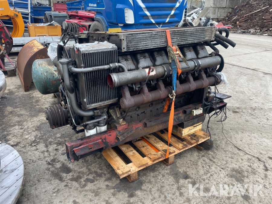 Motor til tog Deutz F12L410F V12 motor
