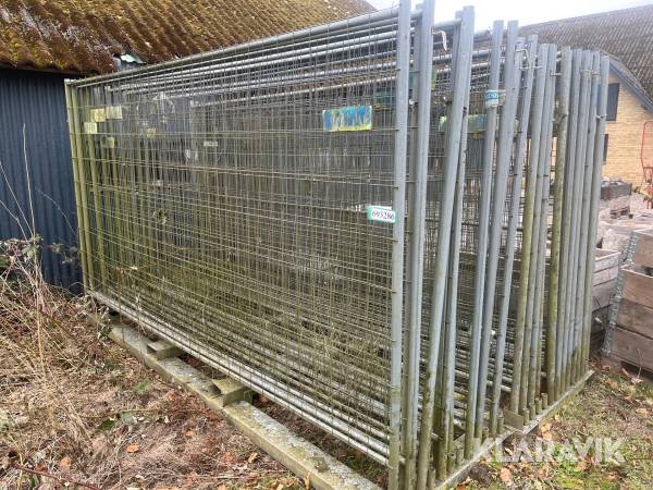 Byggehegn Med bundrammer 29 hegn