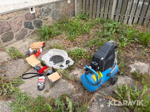 Diverse værktøj og reservedele