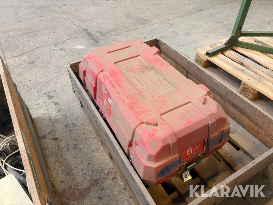 Elektrisk fuge-/betonsav Soff-Cut International 350 i transportkasse