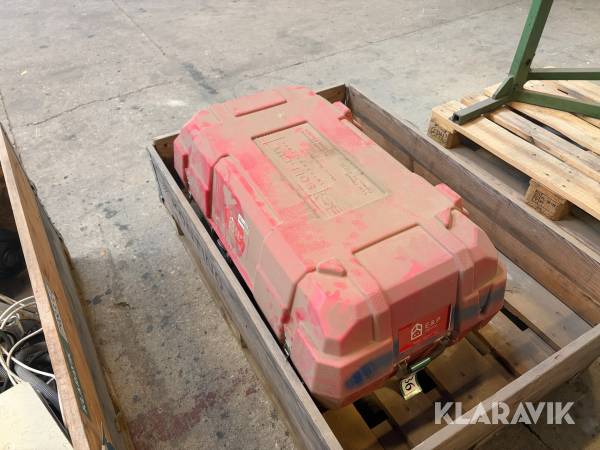 Elektrisk fuge-/betonsav Soff-Cut International 350 i transportkasse