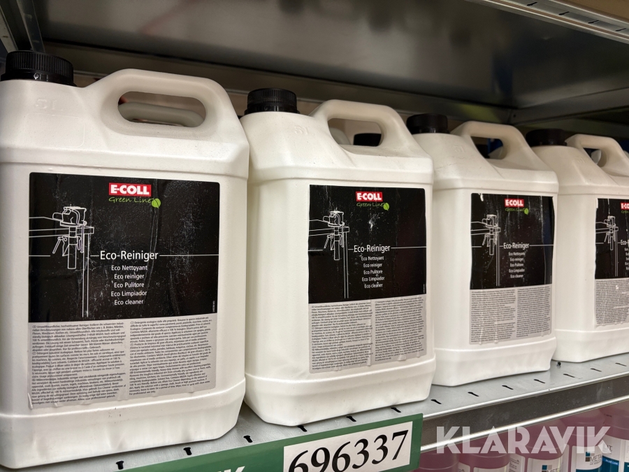 Rengøringsmiddel 5L dunke - 10 flasker