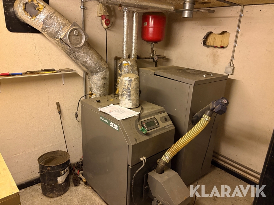 Pille fyr ink. skorsten Vølund varmekilder PBMAx 20.1