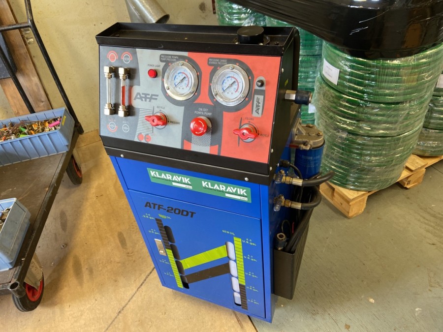 Gearkasse olie påfylder / skyller