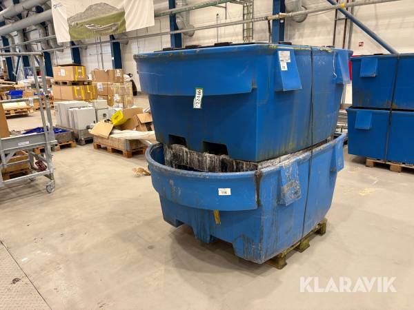 Spildkar Denios IBC-Station-R Wanne - 2 styk, 1100L