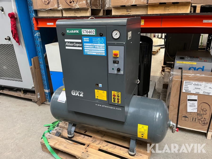 Kompressor skrue Atlas Copco GX2 P