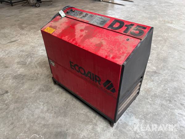 Skruekrompressor Ecoair D 15