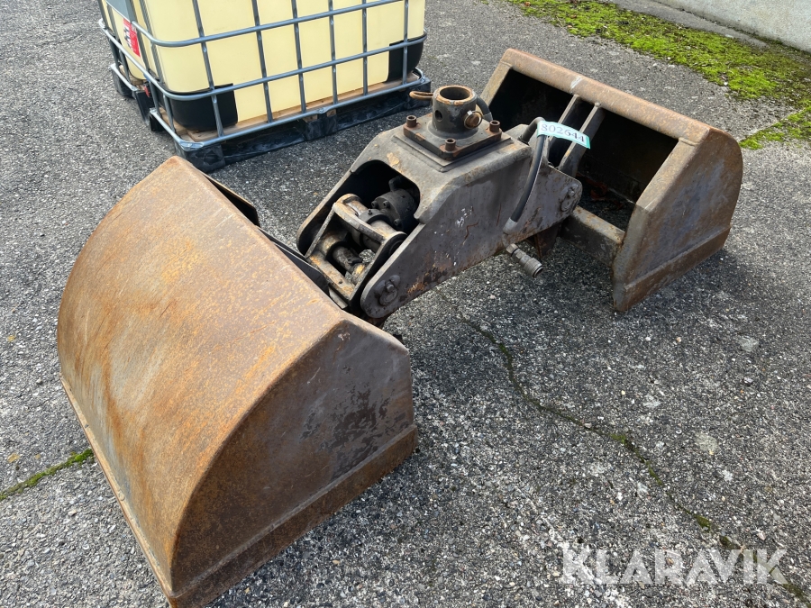Lukket krangrab til kran