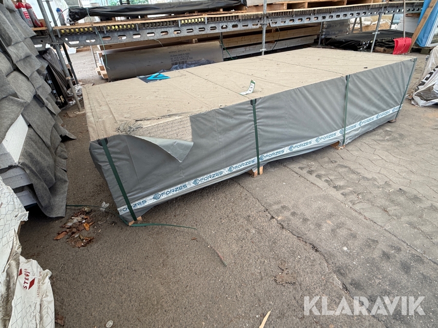 Cementspånplader Amroc AMROC Panel, 26 Styk på palle