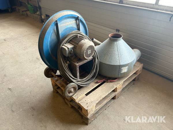 Industriblæser / centrifugalventilator Kongskilde