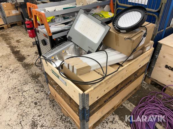 LED armatur/arbejdslamper  (blandet lot)