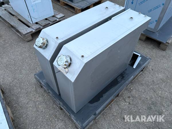 Brændstof/olie tank 2 styk