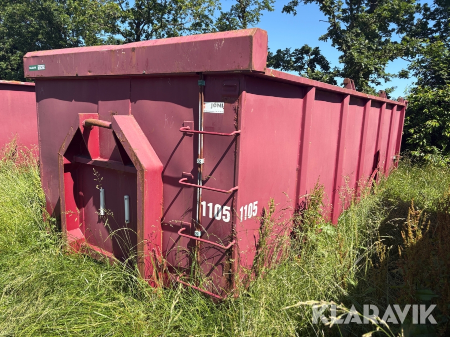 Container Jøni - til krog og til wejerhejs