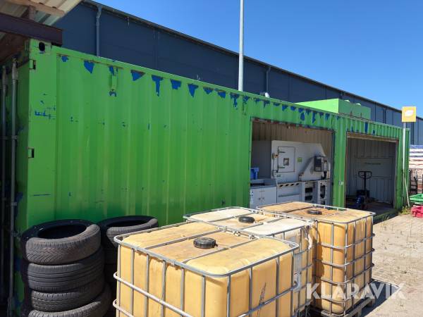 Pap/plast presser  + 40 fod container HMS HL 4010 LI