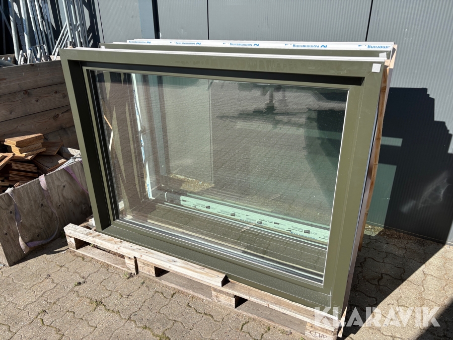 Vinduer plast/alu Primo Vinduer 3 styk.