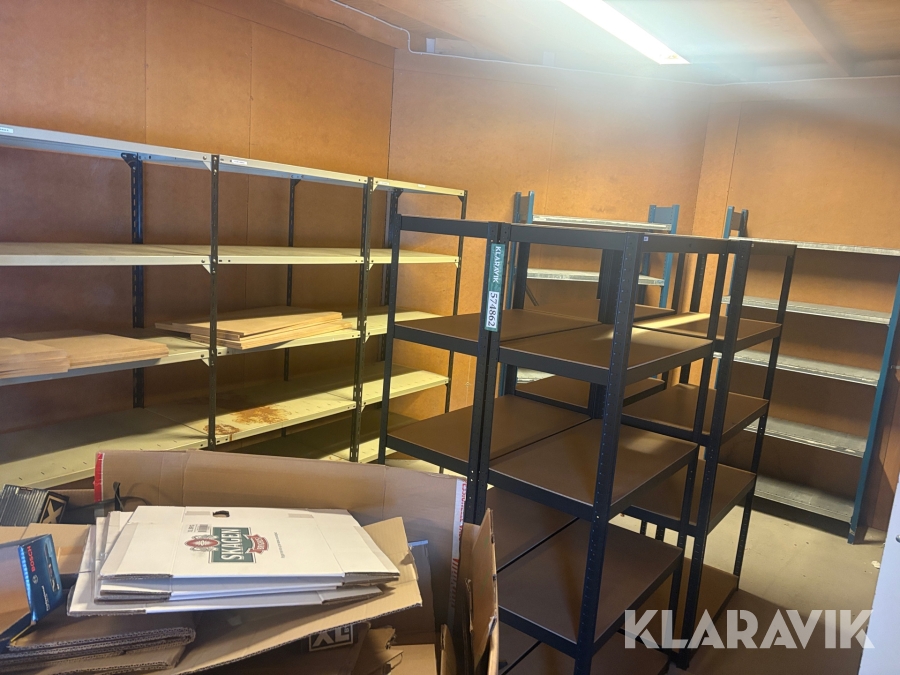 Reoler - 13 sektioner i alt