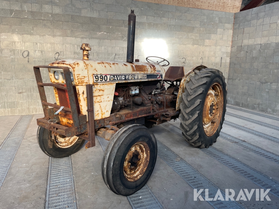 Veterantraktor David Brown 990