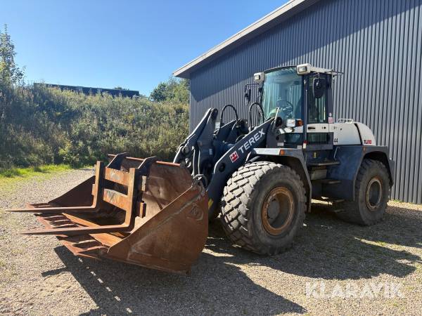 Gummiged Terex TL210
